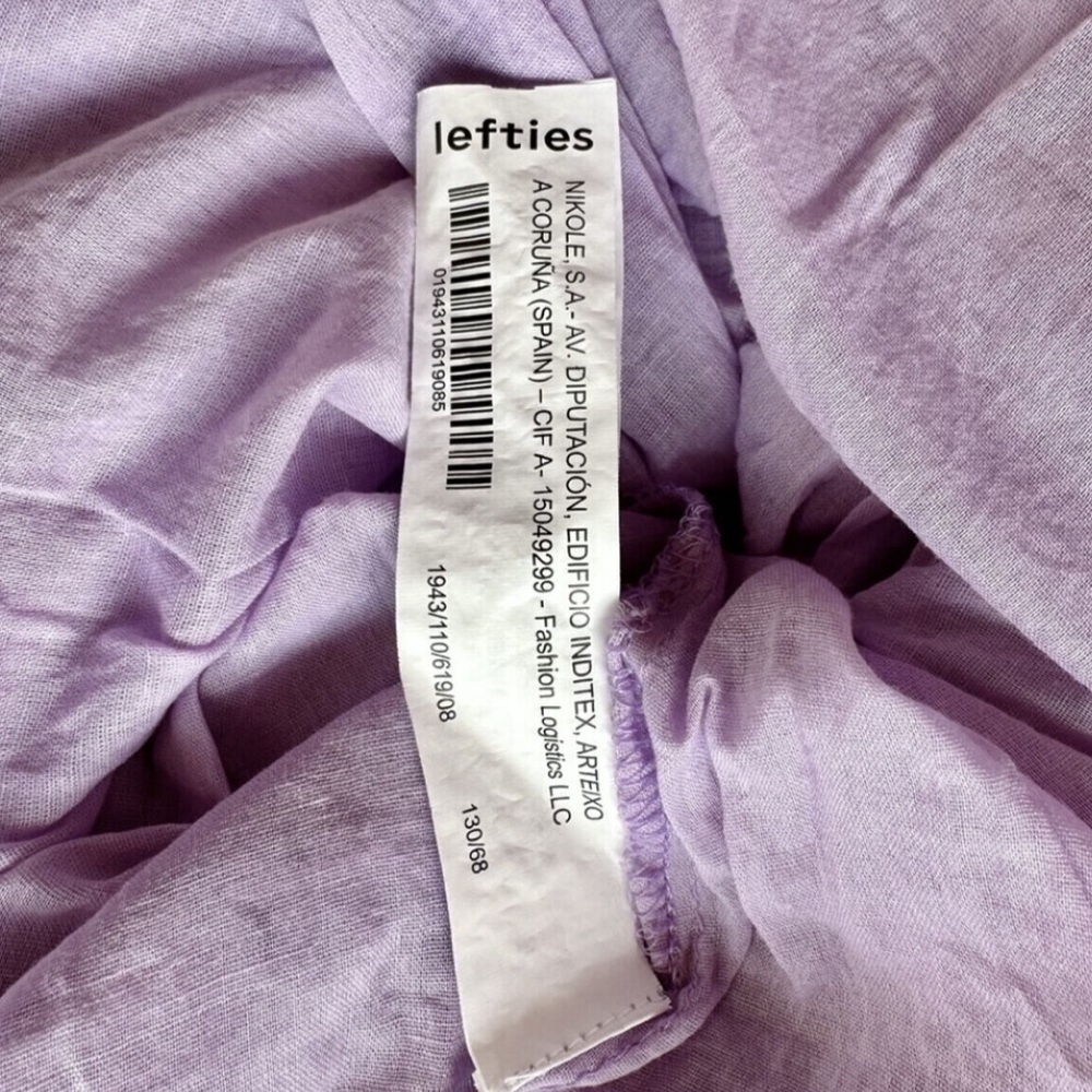 Purple Eyelet Dress - Picture 5 of 5
